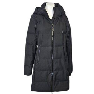 Atelier Noir Womens Sydney Jacket, Down, Feather, Black, Parka, Size Small